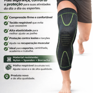 Suporte  Compressão Joelho Esportivo