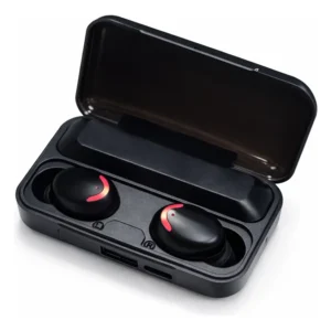 Fone de Ouvido Bluetooth Sem Fio TWS com Estojo Carregador
